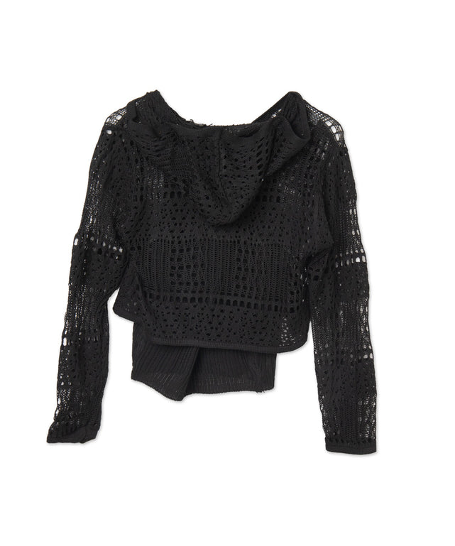 キャミSETかぎ編みショートカーデ