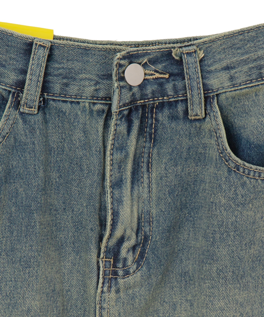 カーゴデニムスカート