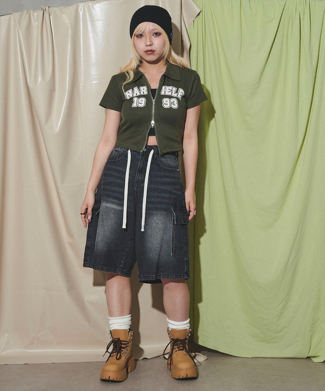 ブラック モデル：155cm M着用