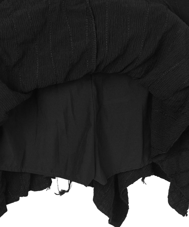 タックダメージミニスカート