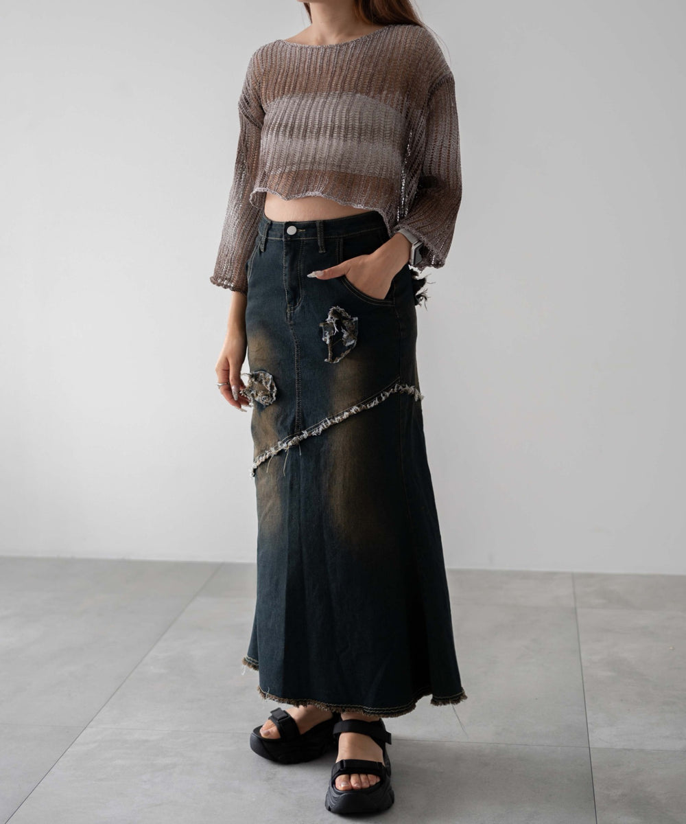 ブラウン　モデル：155㎝　F着用