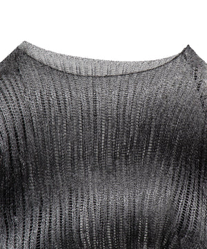 グラデーションニットプルオーバー