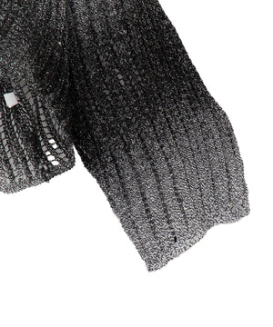 グラデーションニットプルオーバー