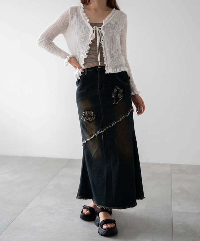 ホワイト　モデル：155㎝　F着用