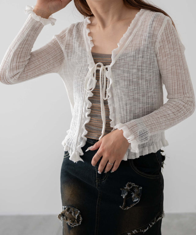 ホワイト　モデル：155㎝　F着用