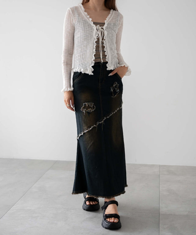 ホワイト　モデル：155㎝　F着用