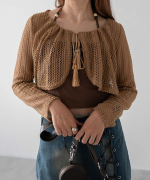 ブラウン　モデル：155㎝　F着用