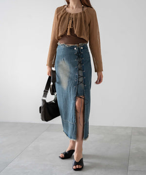 ブラウン　モデル：155㎝　F着用