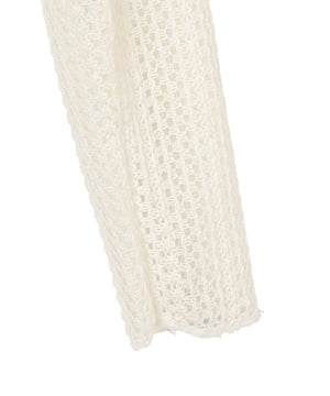 ビーズデザインキャミSETメッシュカーデ