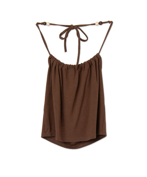 ビーズデザインキャミSETメッシュカーデ