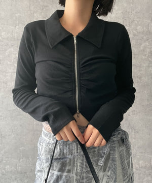 ブラック　モデル:155cm F着用