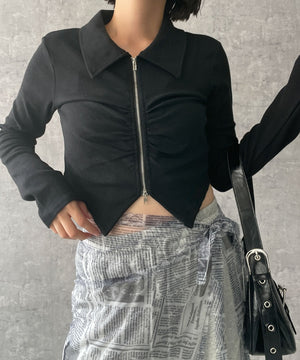 ブラック　モデル:155cm F着用