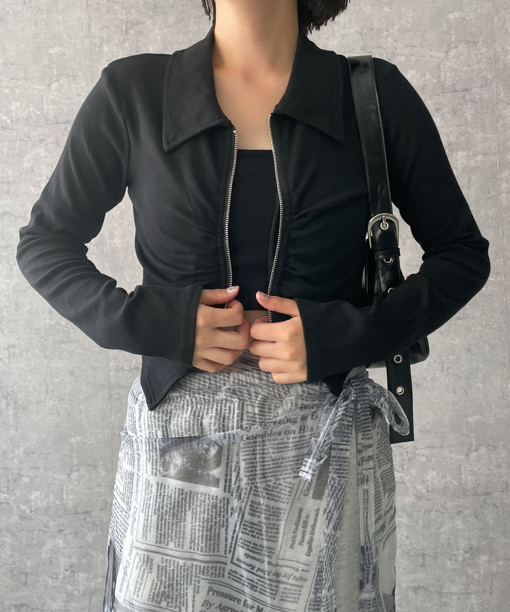 ブラック　モデル:155cm F着用