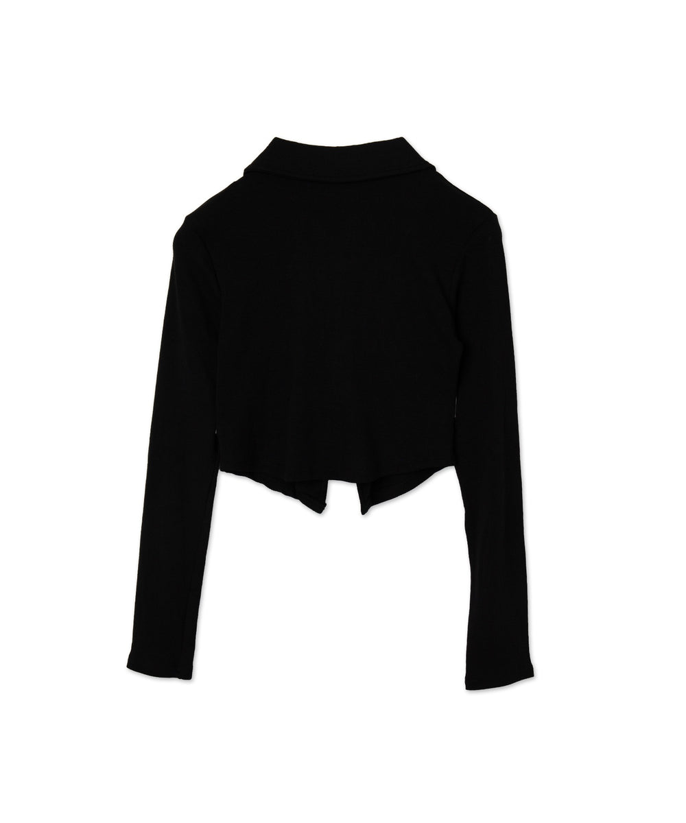 フロントギャザーＷジップロンＴ