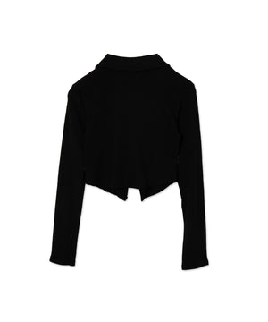 フロントギャザーＷジップロンＴ