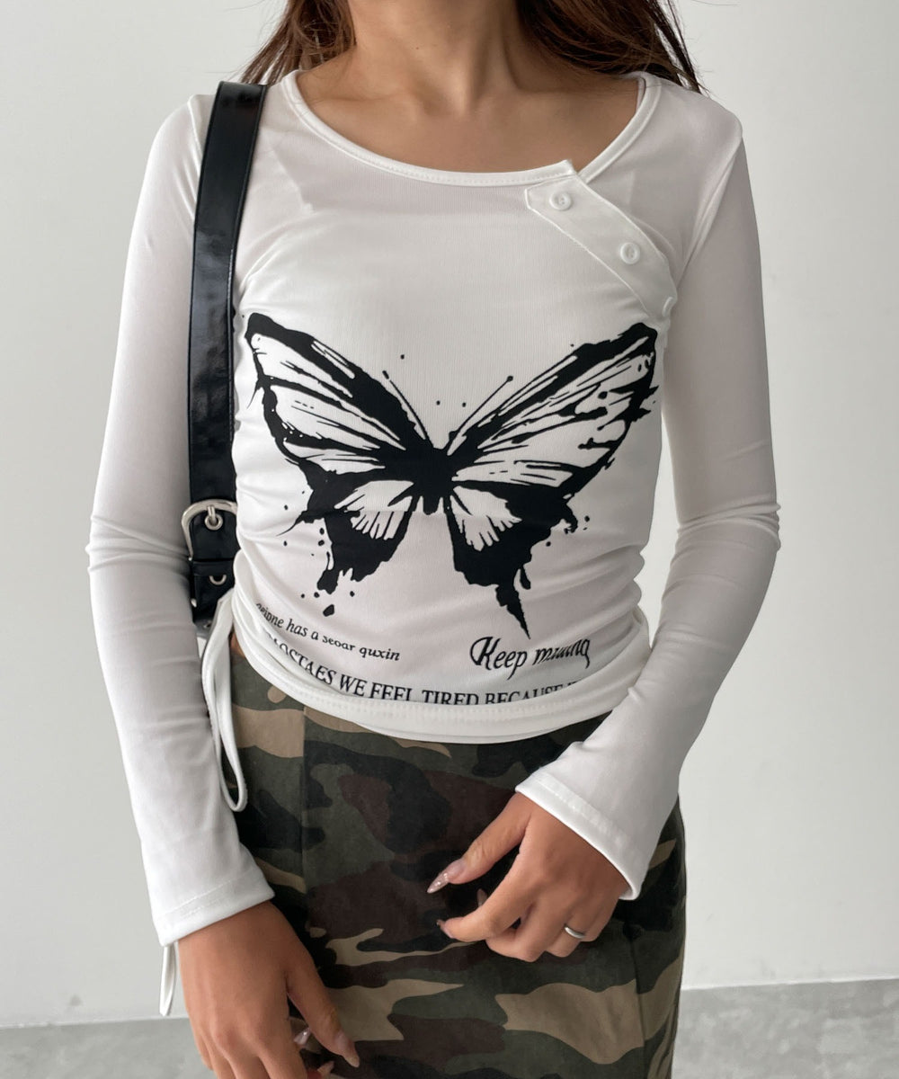 ホワイト　モデル:155cm F着用