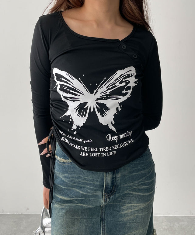 ブラック　モデル:155cm F着用