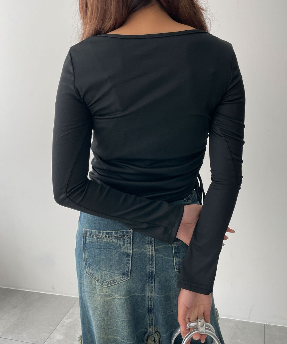 ブラック　モデル:155cm F着用