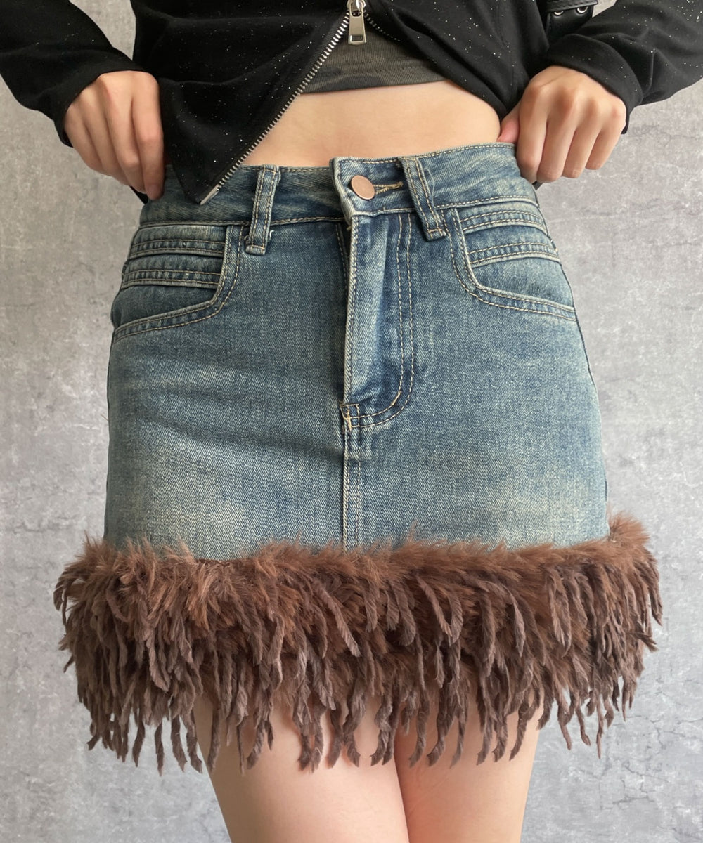 デニム　モデル:155cm F着用