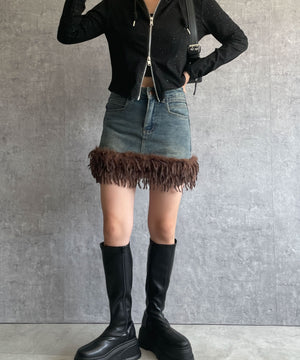 デニム　モデル:155cm F着用