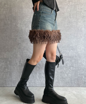 デニム　モデル:155cm F着用