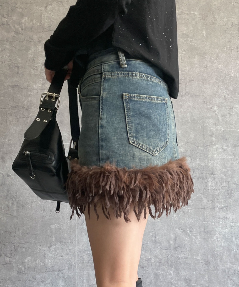 デニム　モデル:155cm F着用