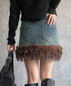 デニム　モデル:155cm F着用