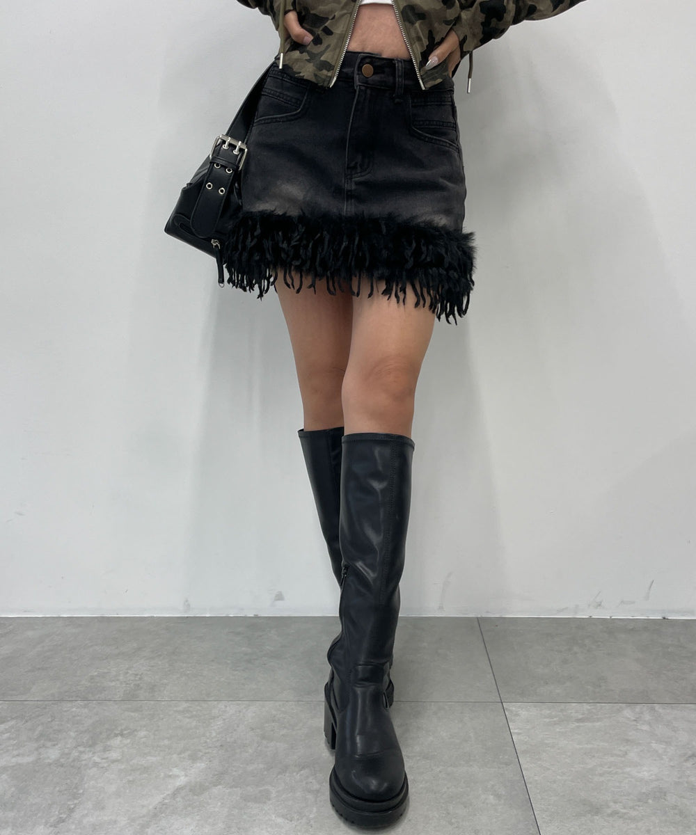 ブラック　モデル:155cm F着用