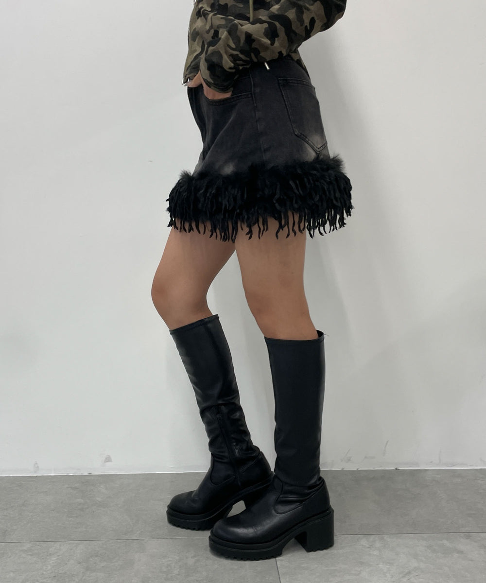 ブラック　モデル:155cm F着用