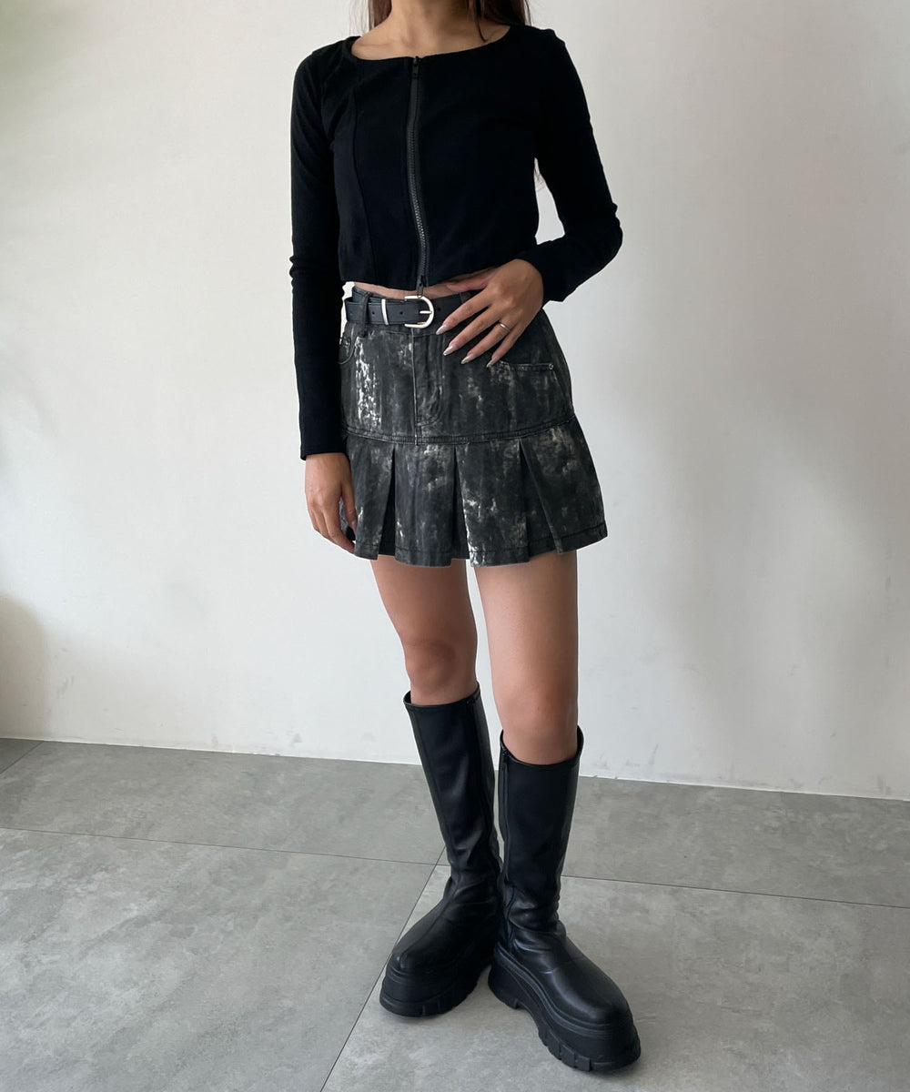 ブラック　モデル：155cm F着用