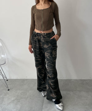 カーキ　モデル：155cm F着用