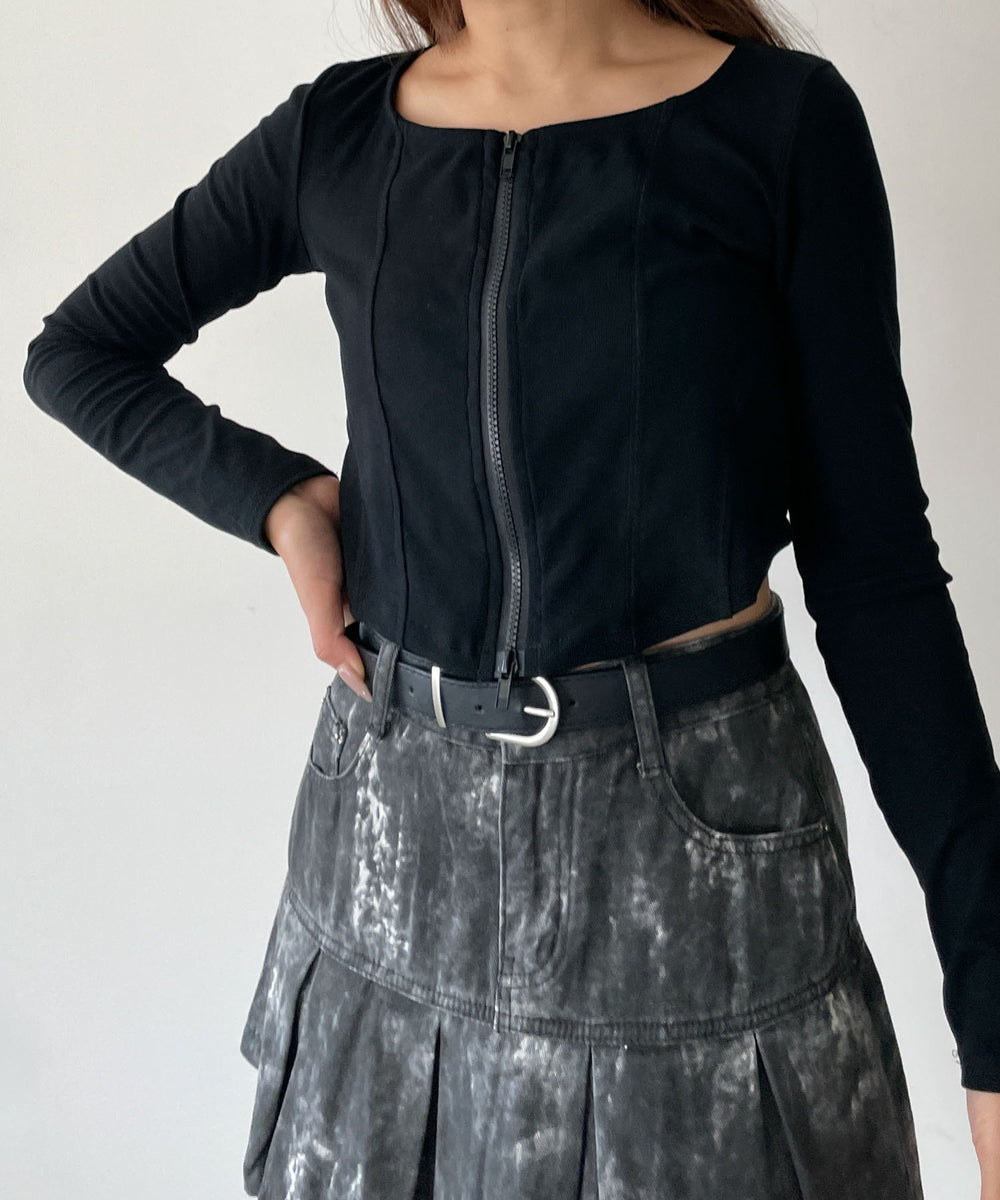 ブラック　モデル：155cm F着用