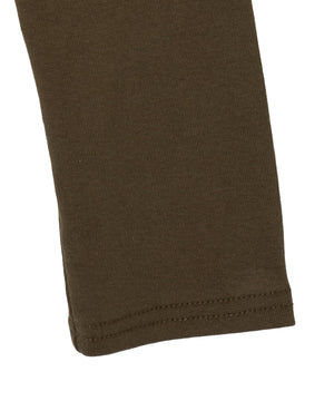 WジップカーブヘムスリーブロンT