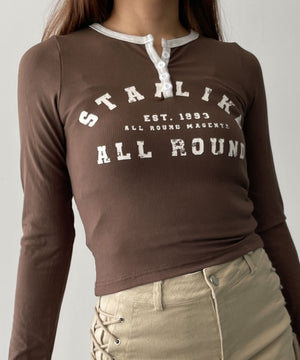 ブラウン　モデル:155cm F着用