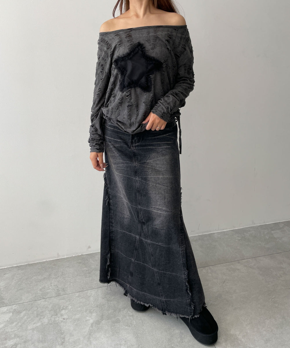 ブラック　モデル:155cm F着用