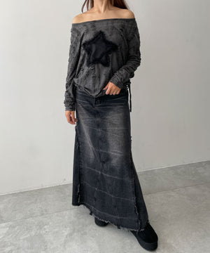 ブラック　モデル:155cm F着用