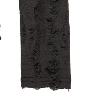 サイドギャザースターダメージトップス