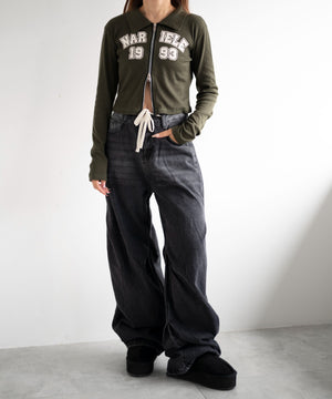 カーキ　モデル:155cm F着用