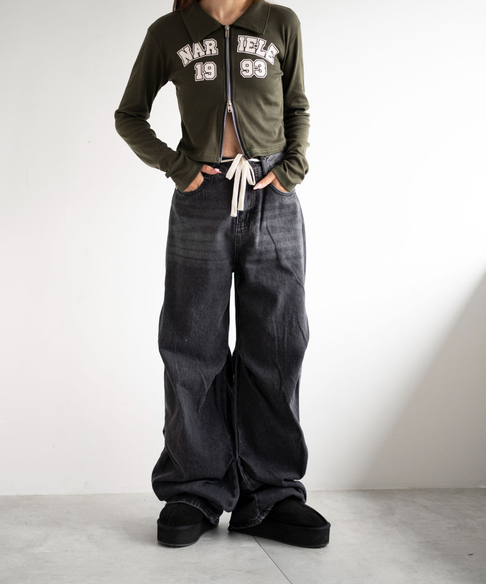 カーキ　モデル:155cm F着用