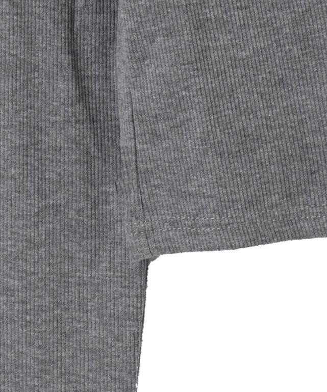 WジップナンバリングロゴロンT