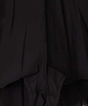 ベルト付きチェックプリーツミニスカパン