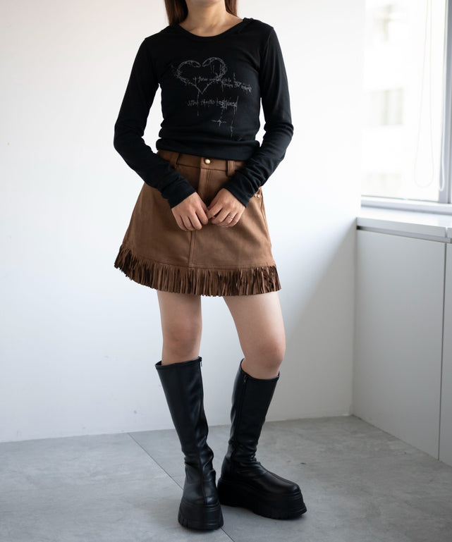 ブラック　モデル:155cm F着用