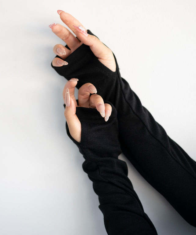 ブラック　モデル:155cm F着用