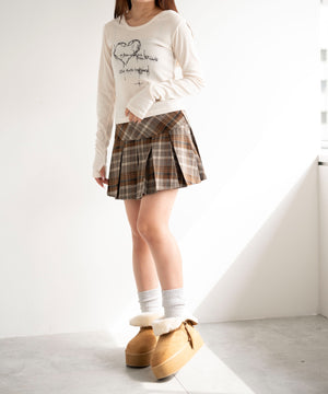 ホワイト 　モデル:155cm F着用