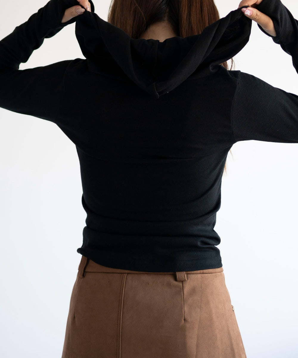 ブラック　モデル:155cm F着用