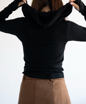 ブラック　モデル:155cm F着用