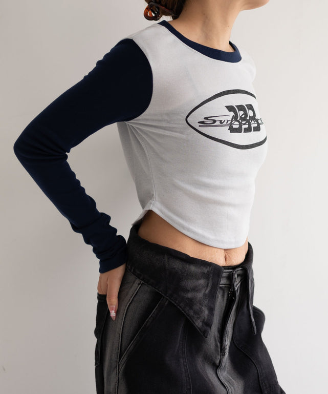 ネイビー　モデル:155cm F着用