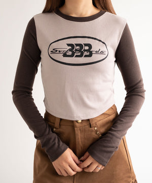 ブラウン　モデル:155cm F着用