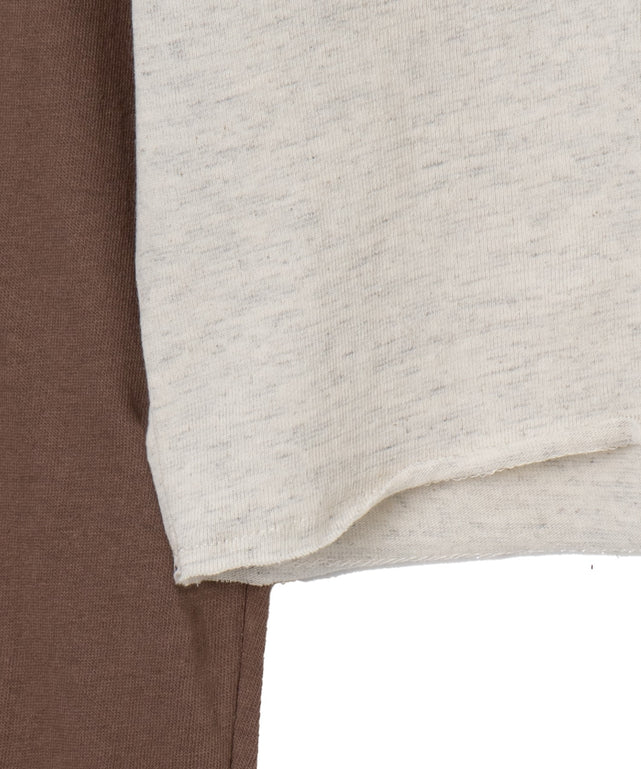 ラグランナンバリングスリーブロンT