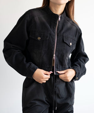 ブラック　モデル:155cm F着用